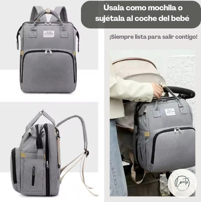 MOCHILA BABYCOMFORT | Todo lo que el bebé necesita al alcance de una mochila