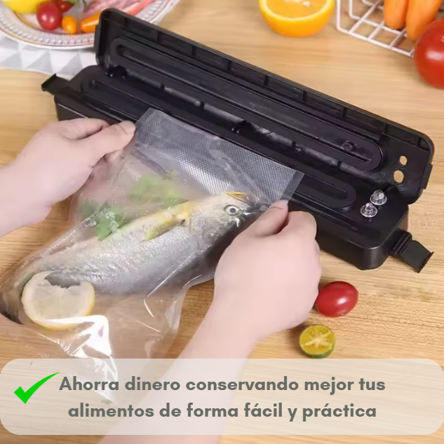 PACK 2 ROLLOS DE 5 MT x 28 CM | COMPLEMENTO IDEAL PARA TU SELLADORA AL VACÍO