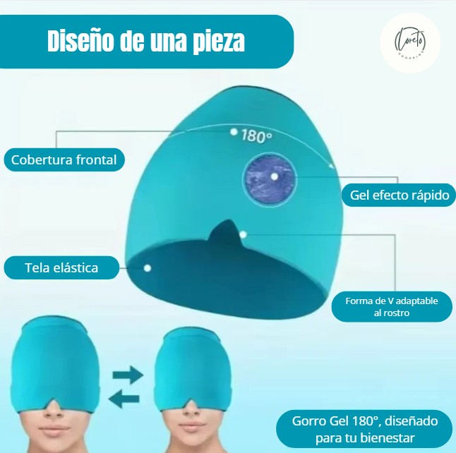 GORRO GEL 180° | Alivio y relajación