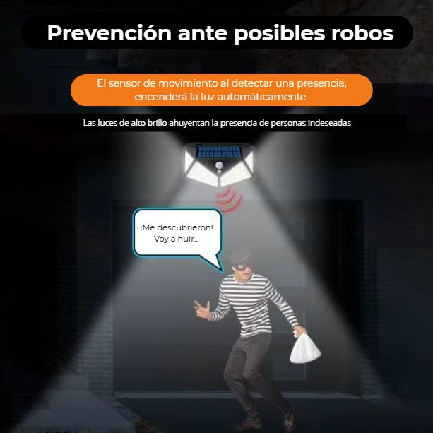 ⭐ FOCO 100LED SMART CON SENSOR DE MOVIMIENTO | Protege tu hogar sin pagar demás