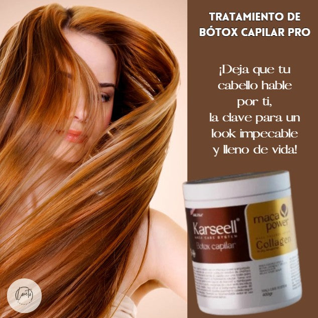 TRATAMIENTO BOTOX CAPILAR PRO | Nutre, hidrata y recupera la vida de tu cabello
