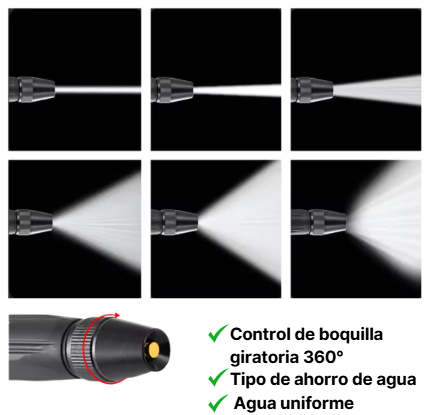 BOQUILLA DE ALTA PRESIÓN PARA MANGUERA