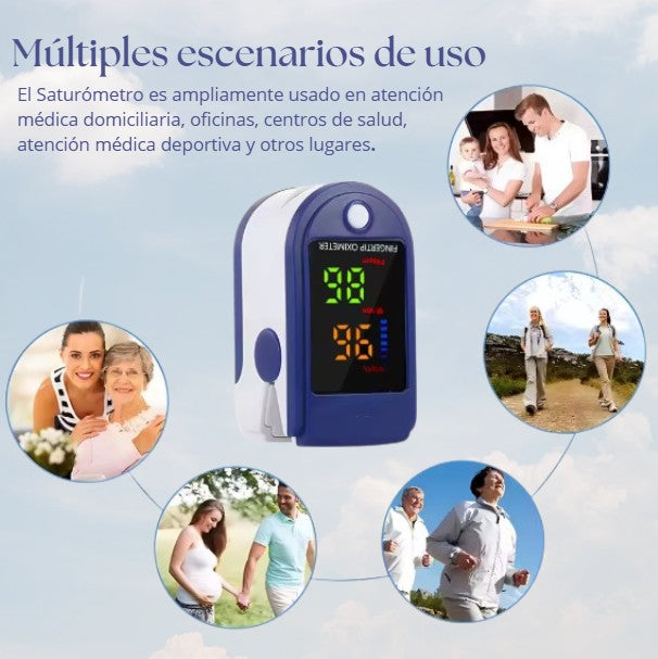 SATURÓMETRO | MIDE TU SALUD CON SOLO UN DEDO - EN 10 SEGUNDOS