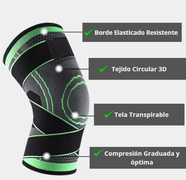 RODILLERA DE COMPRESIÓN DEPORTIVA (OFERTA 2X1)