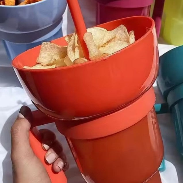 PACK 2 VASOS SNACK HAPPYMIX 950 ML | Entretención para los más pequeños