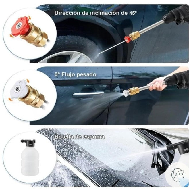 HIDROLAVADORA PORTATIL PRO48V | La herramienta que todo hombre debería tener en casa