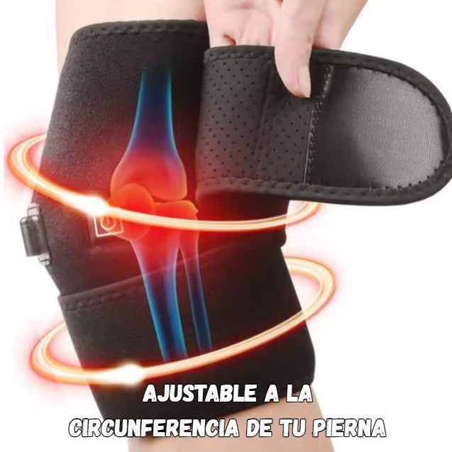 RODILLERA TÉRMICA ALIVIORÁPIDO CON CARGA USB | Calor y alivio en segundos