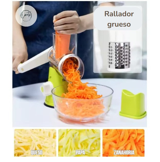 RALLADOR 3 EN 1 EASYCOOK | Cocina con seguridad, rapidez y precisión