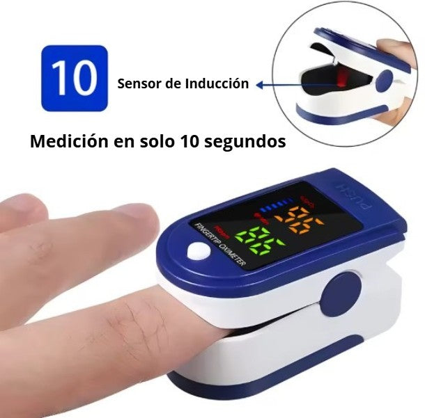 SATURÓMETRO | MIDE TU SALUD CON SOLO UN DEDO - EN 10 SEGUNDOS