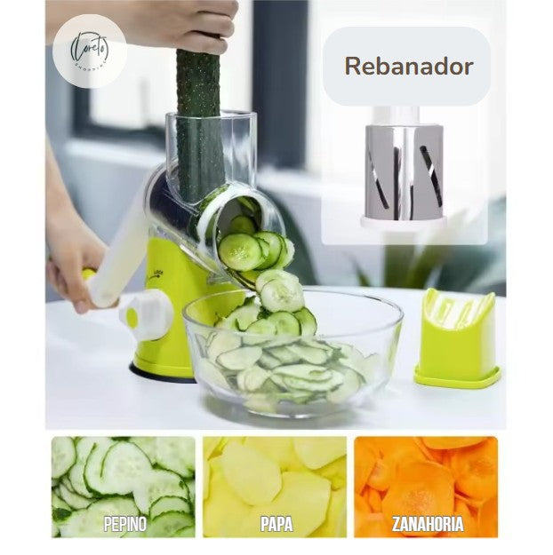 RALLADOR 3 EN 1 EASYCOOK | Cocina con seguridad, rapidez y precisión