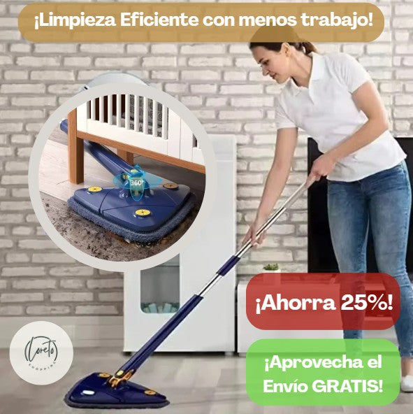 MOPA SMART T360°  |  Limpieza Eficiente en menos tiempo