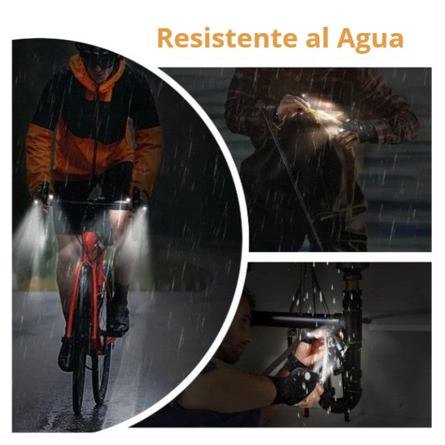 PACK 2 PARES DE GUANTES ILUMIPRO CON LUZ LED | Trabajo eficiente con manos libres