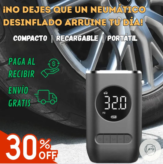 INFLADOR-COMPRESOR MULTIPROPÓSITO SOLUXPRO | Rapidez y seguridad a tu alcance