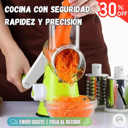 RALLADOR 3 EN 1 EASYCOOK | Cocina con seguridad, rapidez y precisión